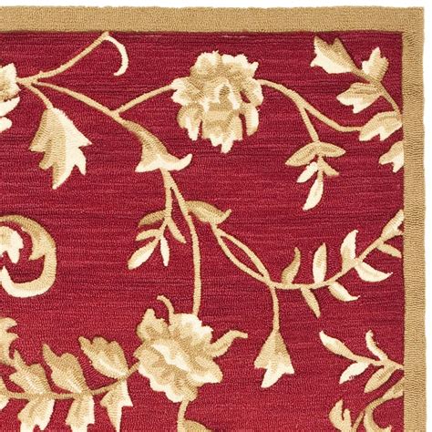 discount area rugs red and gold